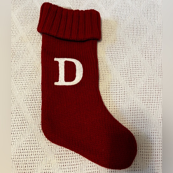 “D” Christmas Stocking from Wondershop- NWT - Picture 2 of 2